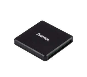 Hama 124022 Multi čítačka kariet USB 3.0, SD/microSD/CF (čierna)