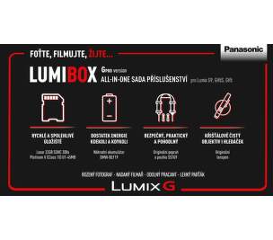 Panasonic LumiBox sada príslušenstva pre G-pro verzie pre Lumix G9, GH5 a GH5S