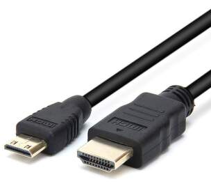 Power+ 10117 Mini HDMI na HDMI kábel celomedený 19+1 2M