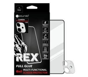 Sturdo Rex Full Glue tvrdené sklo pre Apple iPhone 13 Pro čierne
