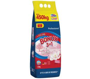 Bonux Color 3v1 prací prostriedok na farebnú bielizeň (7,5 kg)