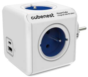 Cubenest PowerCube Original USB PD 20W A+C modrý