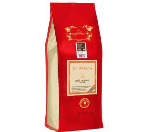 Caffellini Platinum certifikovaná zrnková káva 1kg