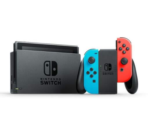 Nintendo Switch v2 (NSH006) červená/modrá