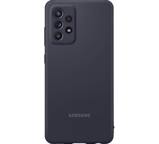 Samsung silikónové puzdro pre Samsung Galaxy A52 čierna