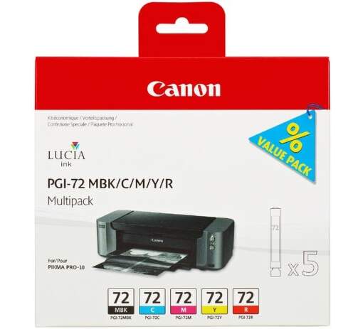 Canon PGI-72 MBK/C/M/Y/R Multi Pack