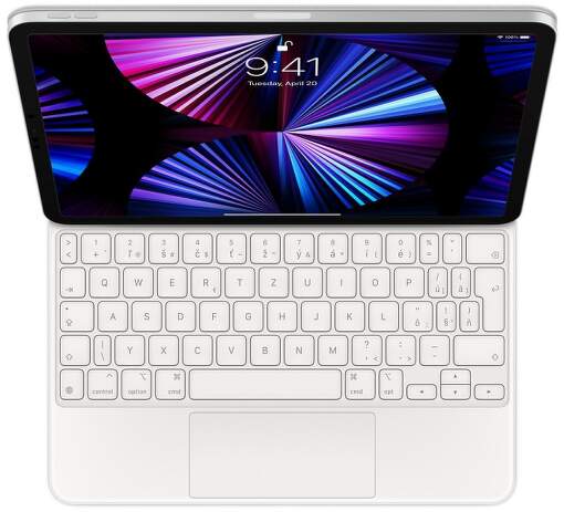 Apple Magic Keyboard SK pre iPad Pro 11" 2021 MJQJ3SL/A biela