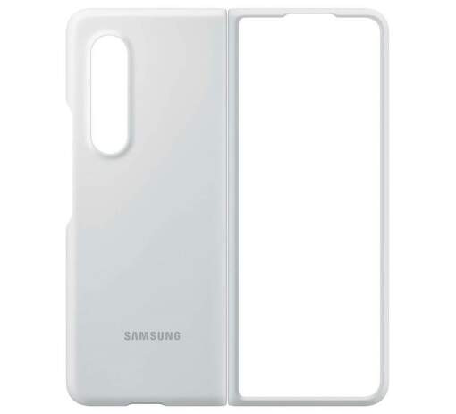 Samsung silikónové puzdro pre Samsung Galaxy Z Fold3 biele