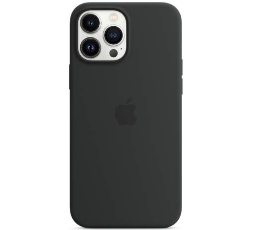 Apple silikónové puzdro s MagSafe pre Apple iPhone 13 Pro Max Midnight čierne