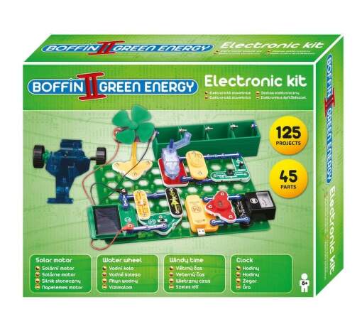 Boffin II Zelená Energia elektronická stavebnica