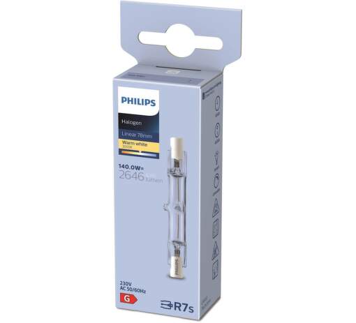 Philips EcoHalo linear 78mm 140W R7s 230V
