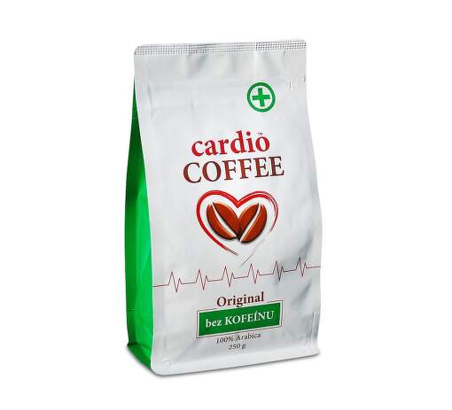Cardio Coffee Original bez kofeínu (250g)