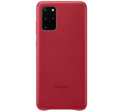 Samsung Leather Cover pre Samsung Galaxy S20+, červená