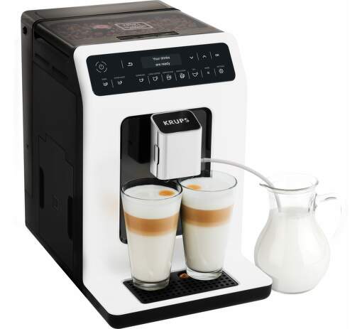Krups EA890110 Evidence BLACK & WHITE - Automatický kávovar