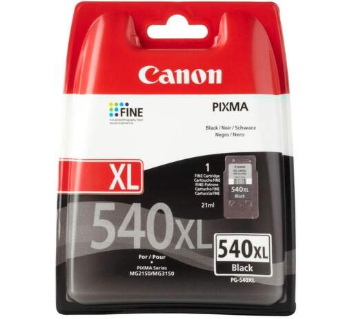 CANON PG-540 XL Black Ink Cartridge, BL SEC