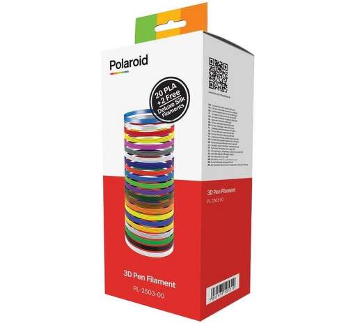 Polaroid 3D-FL-PL-2503-00 PLA filamenty pre 3D pero 22x 5m