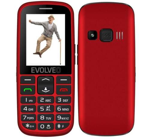 Evolveo EasyPhone EG červený