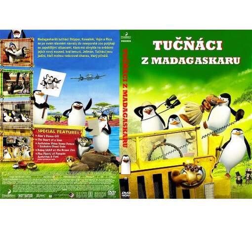 Tučňáci z Madagaskaru (DreamWorks) - film DVD