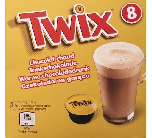 Twix hot chocolate