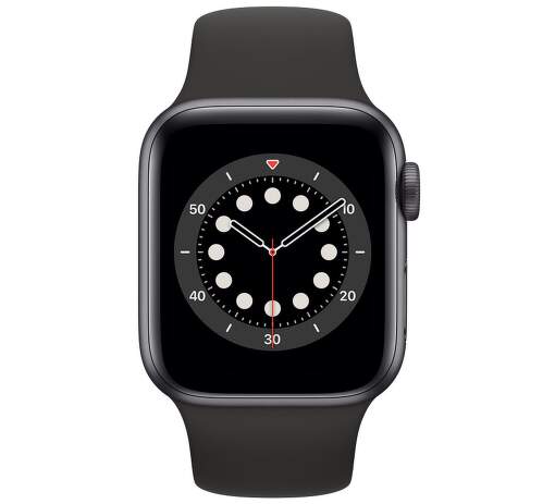 Apple Watch Series 6 40 mm vesmírné sivý hliník s čiernym 