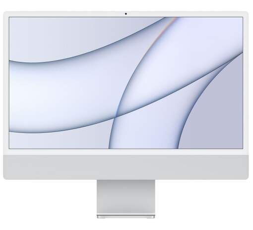 Apple iMac 24" (2021) 4,5K Retina M1 / 7-jadrové GPU / 8 GB / 256 GB MGTF3SL/A strieborný