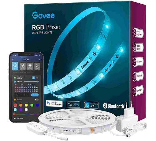 Govee WiFi RGB Smart LED pásik 5 m.1