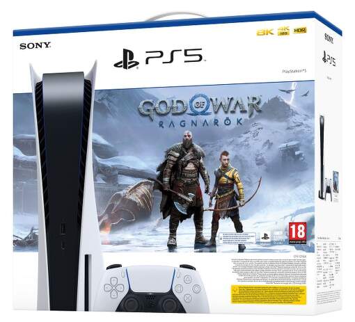PlayStation 5 + hra God of War Ragnarök