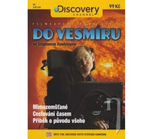DVD F - Do vesmíru se Stephenem Hawkingem - 2x DVD
