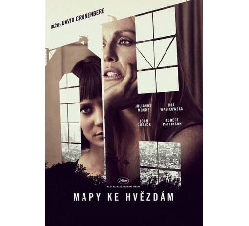 Mapy ke hvězdám (David Cronenberg: Julianne Moore, Mia Wasikowska, John Cusack..) - film DVD