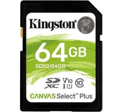 Kingston Canvas Select Plus SDXC 64 GB UHS-I