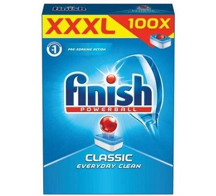 Finish Powerball Classic 100 ks tablety do umývačky