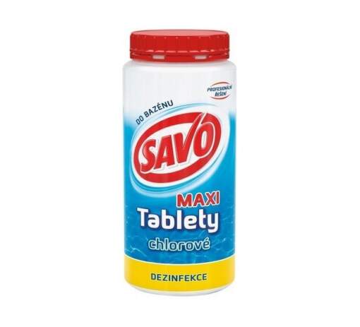 SAVO Maxi 1,4kg chlórové tablety do bazéna