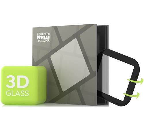 Tempered Glass Protector 3D tvrdené sklo pre Fitbit Versa 2 čierna