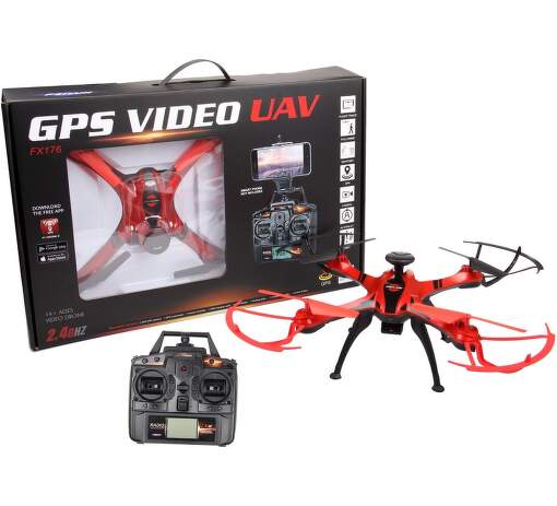 Quad RFD250637, RC dron s GPS, Wifi kamerou