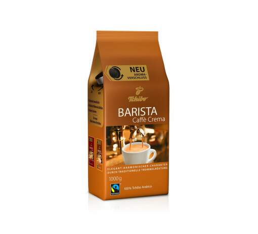 Tchibo Barista Caffe Crema 1kg, Zrnková káva