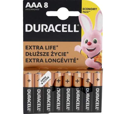 Duracell Basic AAA 8 ks batéria | Nay.sk