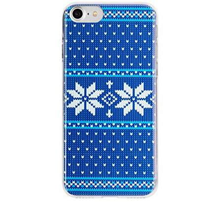 Flavr Ugly Xmas Sweater puzdro pre iPhone 8/7/6S/6, modrá