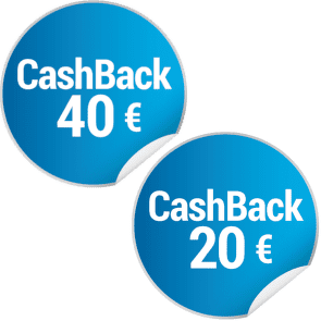 Eco Cashback až 40 €